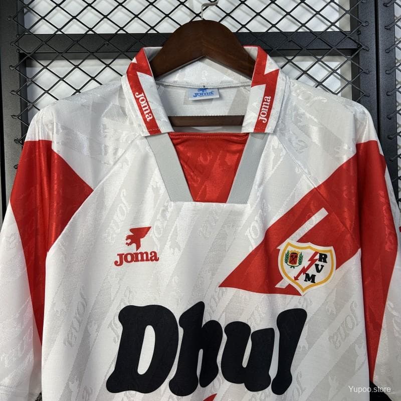 94/95 Retro Rayo Vallecano Home Jersey — imagen 3