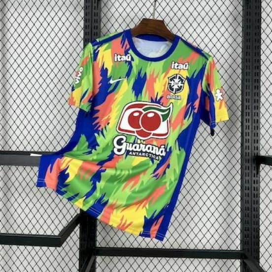 2025 Brazil Rainbow with Camouflage Pattern Jersey — Selección de fútbol de Brasil