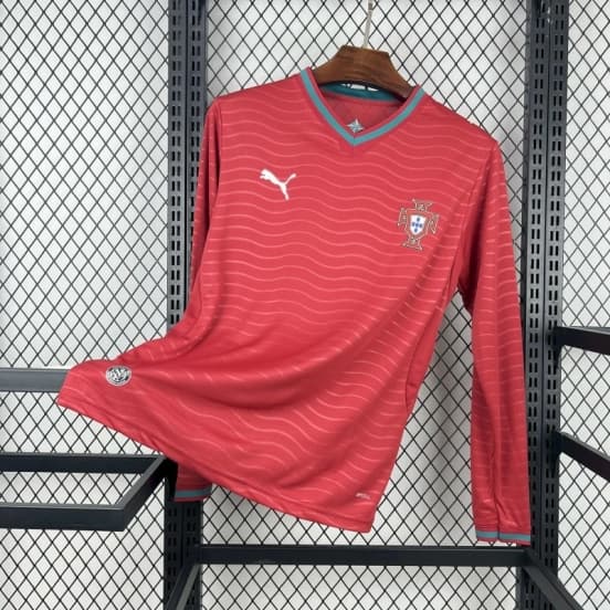 2026 Portugal World Cup Home Long Sleeves Jeresy — jersey