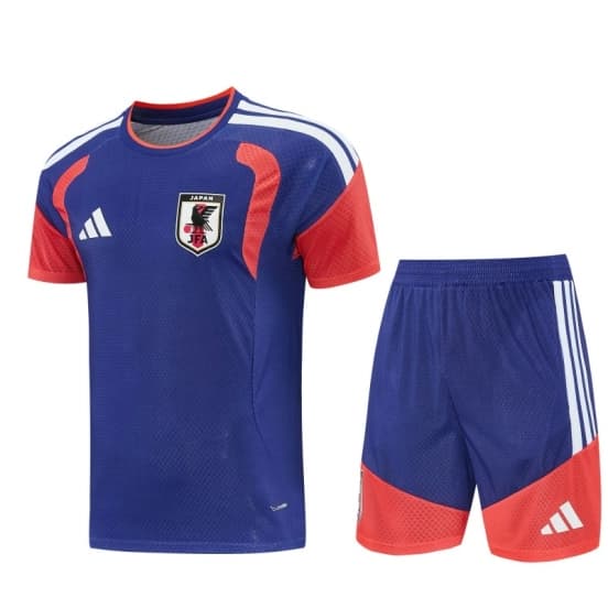 26/27 Japan  Blue  Short Sleeve+Soccer Shorts — jersey