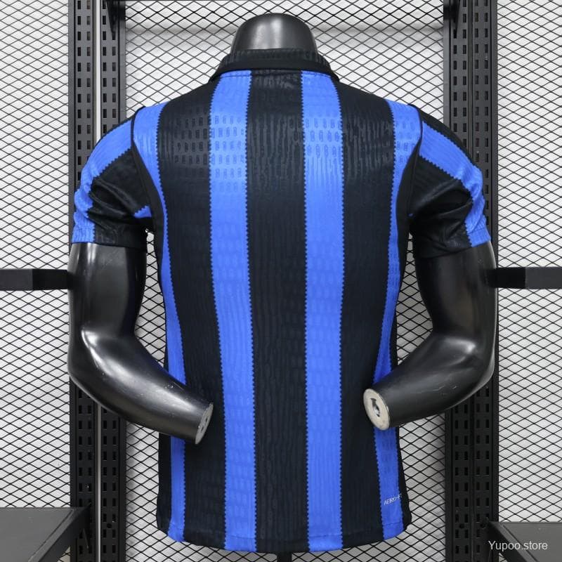 Player Version 26/27 Inter Milan Home Black & Blue  Stripe Jersey — imagen 4