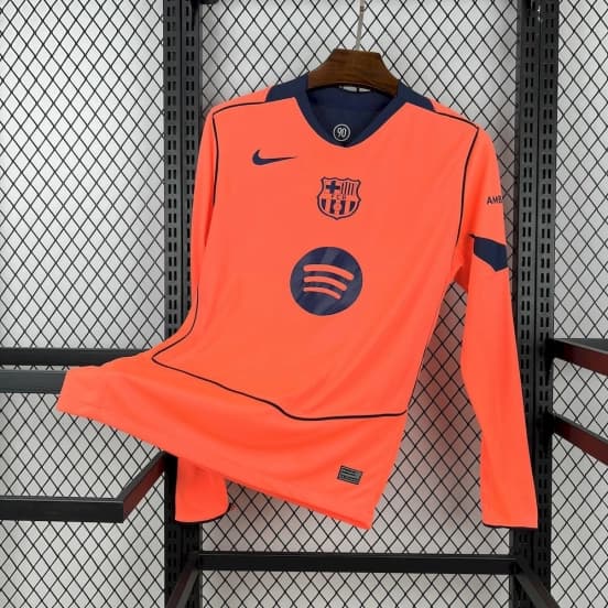 2025/26 Mens Barcelona Third Long Sleeve Jersey — jersey