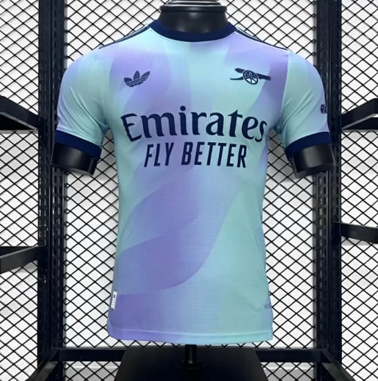 Player Version 24/25 Arsenal Third Blue Jersey — Arsenal Football Club