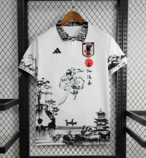2024 Japan Uchiha Sasuke White Special Jersey — jersey
