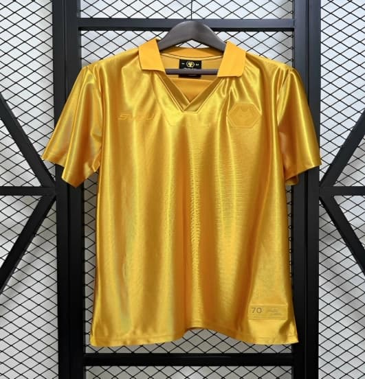 25/26 Wolves 70th Anniversary Yellow — Wolverhampton Wanderers Football Club