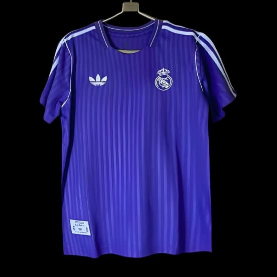 25/26 Real Madrid Adidas Original Purple Icon Jersey — jersey