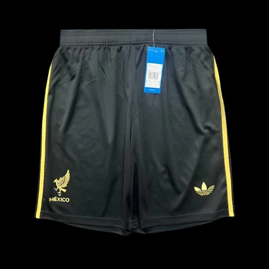 2025 Mexico Gold Cup Black Shorts — Selección de fútbol de México