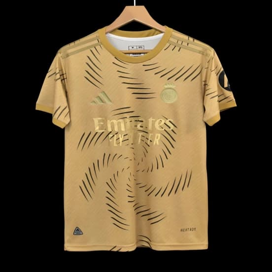 24/25 Real Madrid Golden Special Jersey — jersey