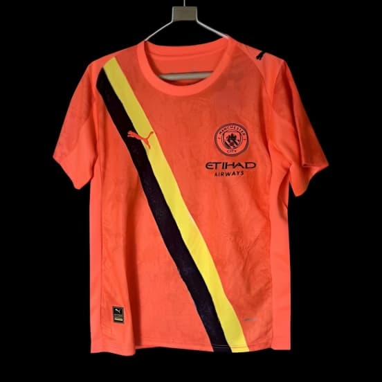25/26 Manchester City Third Orange Jersey — Manchester City Football Club