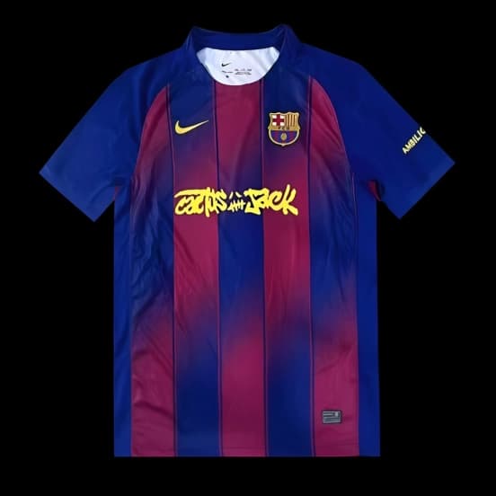 25/26 Barcelona  x Travis Scott Home Jersey — jersey
