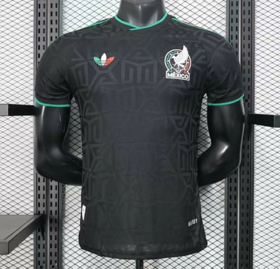 Player Version 2025 Mexico Black Pre-Match Jersey — Selección de fútbol de México