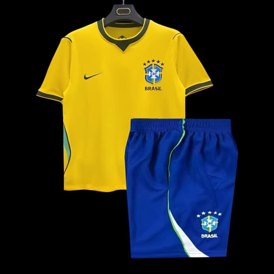 2026 Kids Brazil Home Jersey — jersey