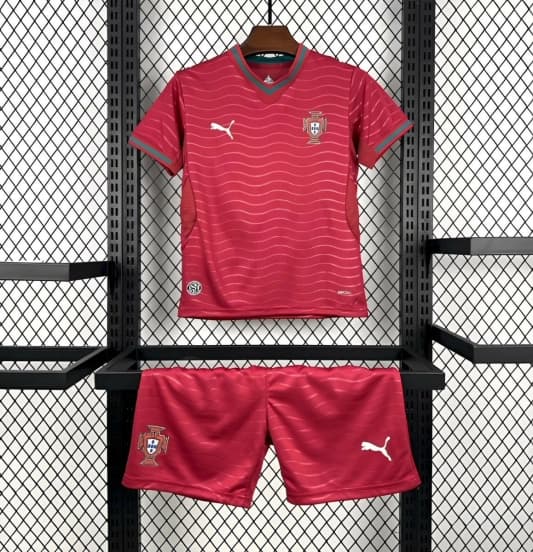 2026 Kids Portugal World Cup Home Kit — jersey