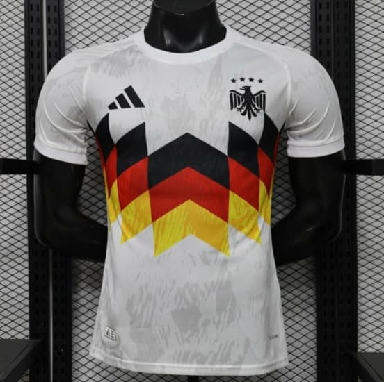 Player Version 2026 Germany White with Black Red Special Edition Jersey — jersey