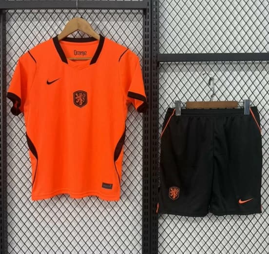 2026 Kids Netherlands Home Jersey — Selección de fútbol de los Países Bajos