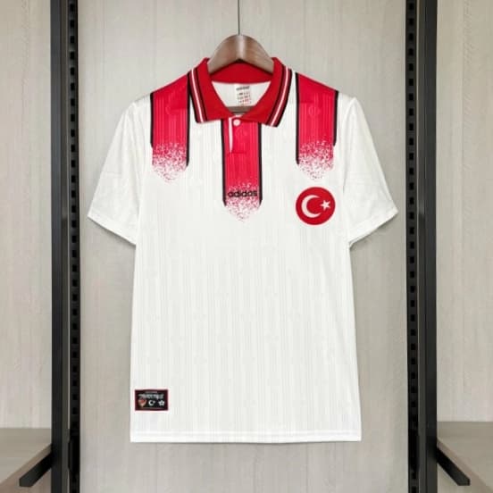 1996 Retro Türkiye Away Jersey — Selección de fútbol de Turquía