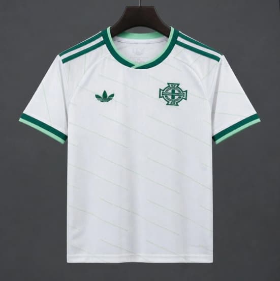 2026 Northern Ireland Away White Jersey — Selección de fútbol de Irlanda del Norte