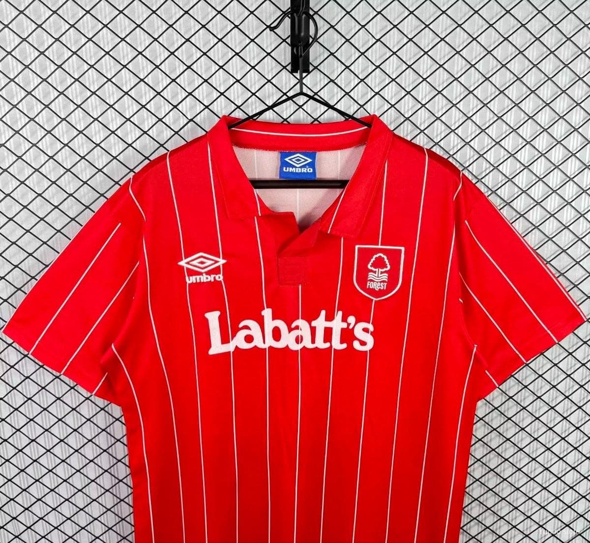 Retro 93/94 Nottingham Forest Home Jersey — imagen 2