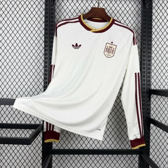 2026 Mens Spain World Cup Away Long Sleeve Jersey — Selección de fútbol de España