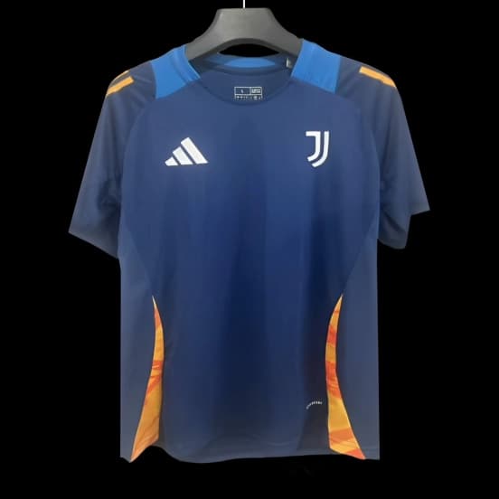 24/25 Juventus Blue/Orange Pre-Match Jersey — Juventus de Turín