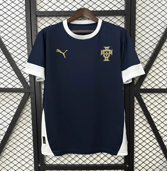 2025 Portugal Training Navy Jersey — jersey