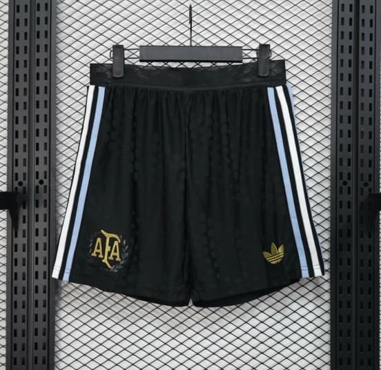 Player Version 2025 Argentina BLACK Shorts — Selección de fútbol de Argentina