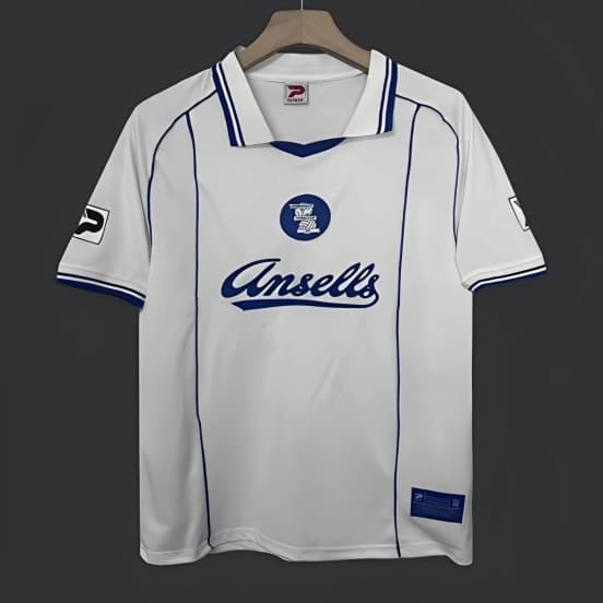 Retro 84/85 Birmingham City Away White Jersey — jersey