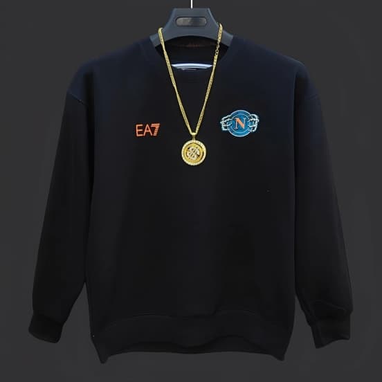 25/26 Napoli Black Halloween Hoodie Glow In Dark — SSC Napoli