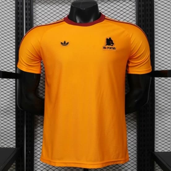 Player Version 26/27 AS Roma x Adidas Originals Orange Special Edition Jersey — Associazione Sportiva Roma