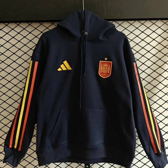 Player Version 2026 Spain Home Fleece Hoodie 9 Colors — Selección de fútbol de España