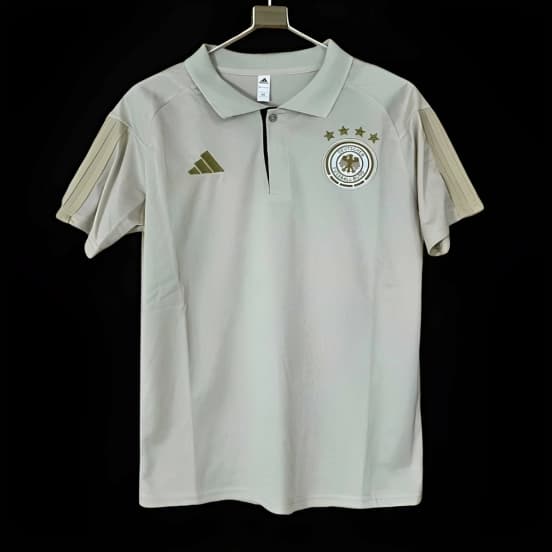 2024 Germany Apricot POLO Jersey — Selección de fútbol de Alemania
