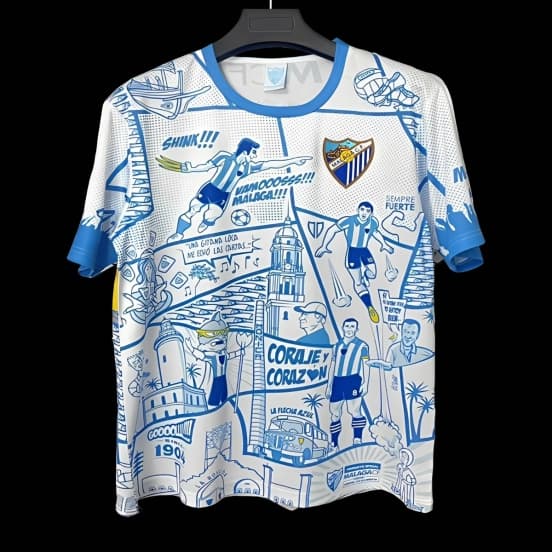 25/26 Malaga Malagaverso limited Jersey — Málaga Club de Fútbol