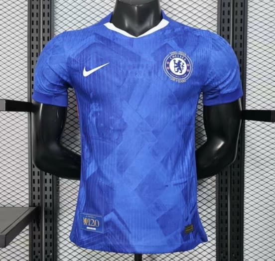 Player Version 25/26 Chelsea Blue 120Th Anniversary Jersey — Chelsea Football Club