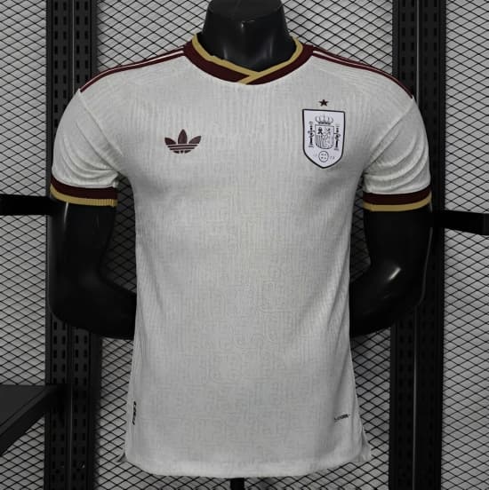 2026 Player Version Spain Away Off-White Jersey — Selección de fútbol de España