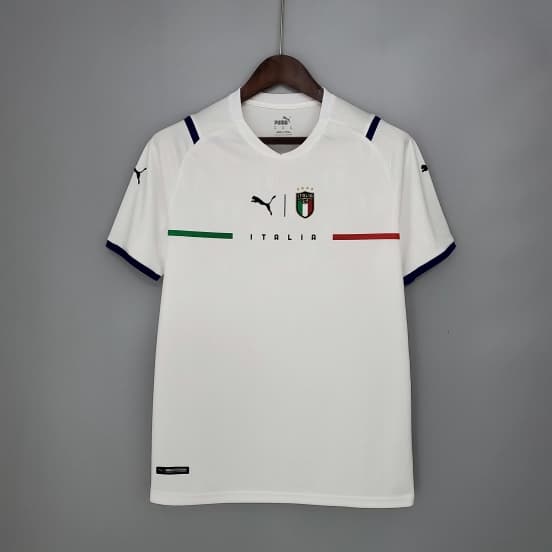 2020 Italy EURO White Away Soccer Jersey — jersey
