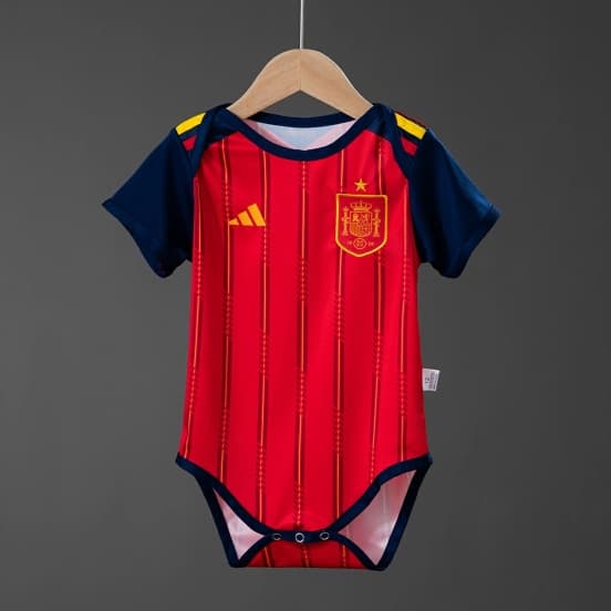 26/27 Spain Baby Home Jersey 9/12 — Selección de fútbol de España