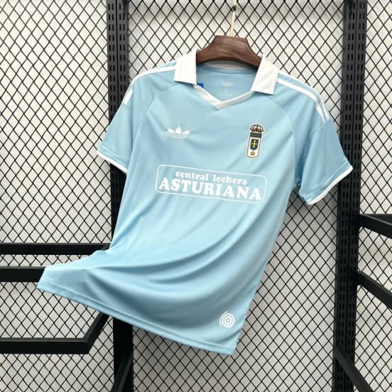 2025/26 Mens Real Oviedo Retro Jersey — jersey