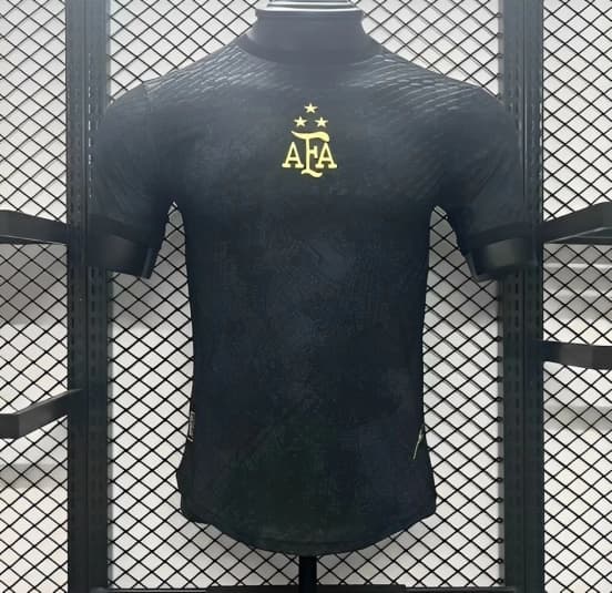 Player Version 2022 Argentina Black Special Jersey — jersey
