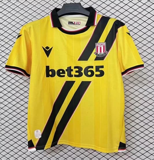 25/26 Stoke City Third Yellow Jersey — jersey