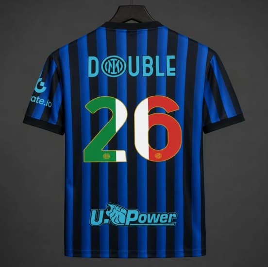 25/26 Inter Milan Home "DOUBLE 26" Special Edition Jersey — Inter de Milán