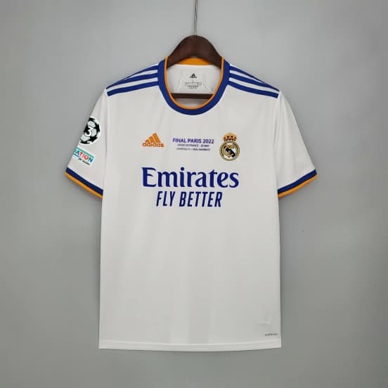 21/22 Real Madrid Final Version Home Soccer Jersey — jersey