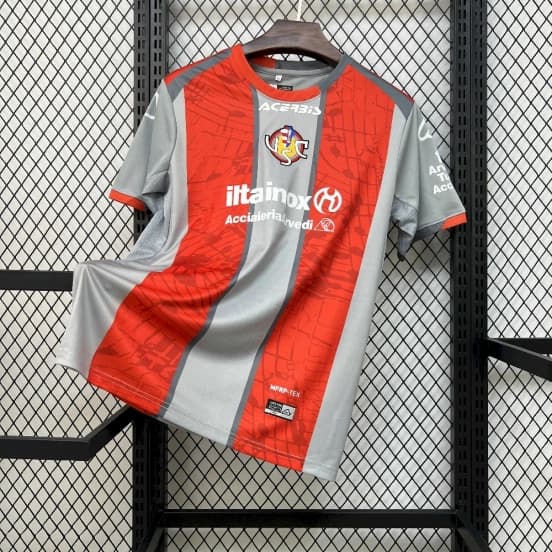 2025/26 Mens US Cremonese Home Jersey — Unione Sportiva Cremonese