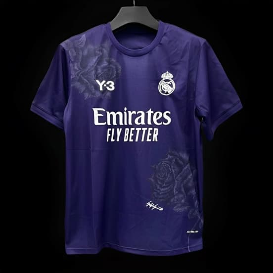 24/25 Real Madrid x Yamamoto Purple Jersey — jersey