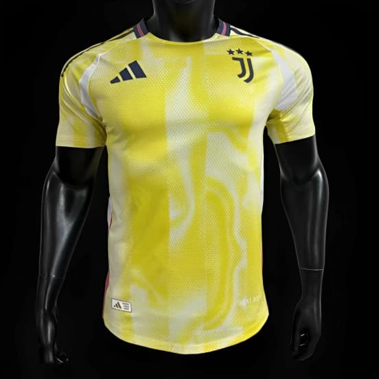 Player Version 24/25 Juventus Away Yellow Jersey — Juventus de Turín