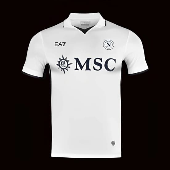 24/25 SS Napoli Away White Jersey — SSC Napoli