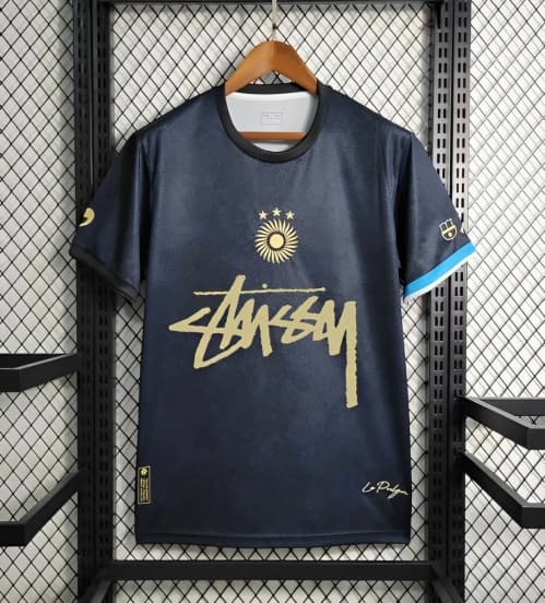 2024 Argentina x Stussy Black Special Jersey — Selección de fútbol de Argentina