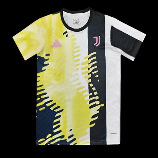 24/25 Juventus Yellow Pre-Match Jersey — Juventus de Turín