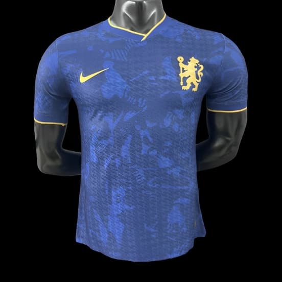Player Version 25/26 Chelsea Blue with Yellow Accents Jersey — Chelsea Football Club