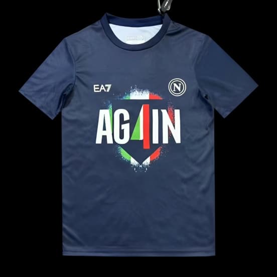 25/26 Napoli Campione 2025 Again Navy T-shirt — SSC Napoli
