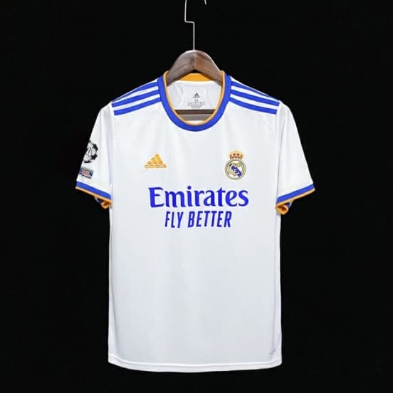21/22 Real Madrid Home Champions League Soccer Jersey — jersey
